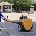 Switch Control Manual Hydraulic Pump Road Roller For Road Use